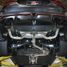 AFE Takeda 3 IN to 2-1/2 IN 304 Stainless Steel Axle-Back Exhaust w/ Black Tips (2022-2024 Forte GT) - 49-37039-B
