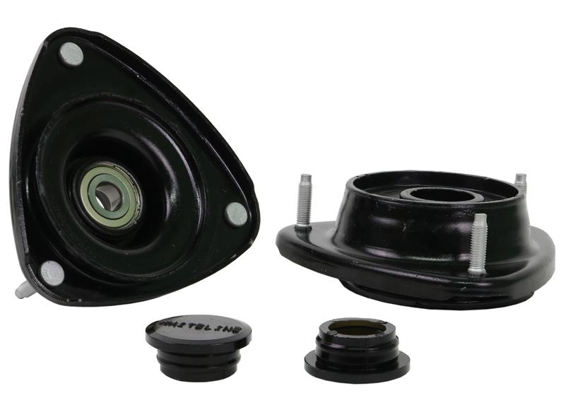 Whiteline Performance Strut Mount High Duro Rubber +.75 Degrees Caster /-0.5 Degrees Camber Whiteline (1990-2007 Legacy, Impreza, Forester, Outback, 9-2X) - KCA335