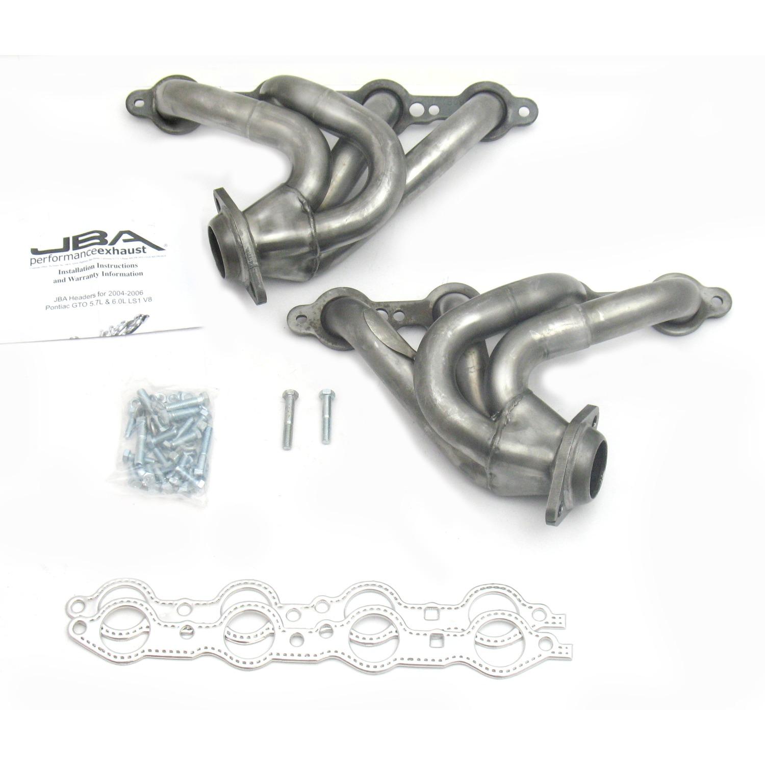 JBA 04-06 GTO 1 5/8" Stainless Cat4ward Shorty Headers