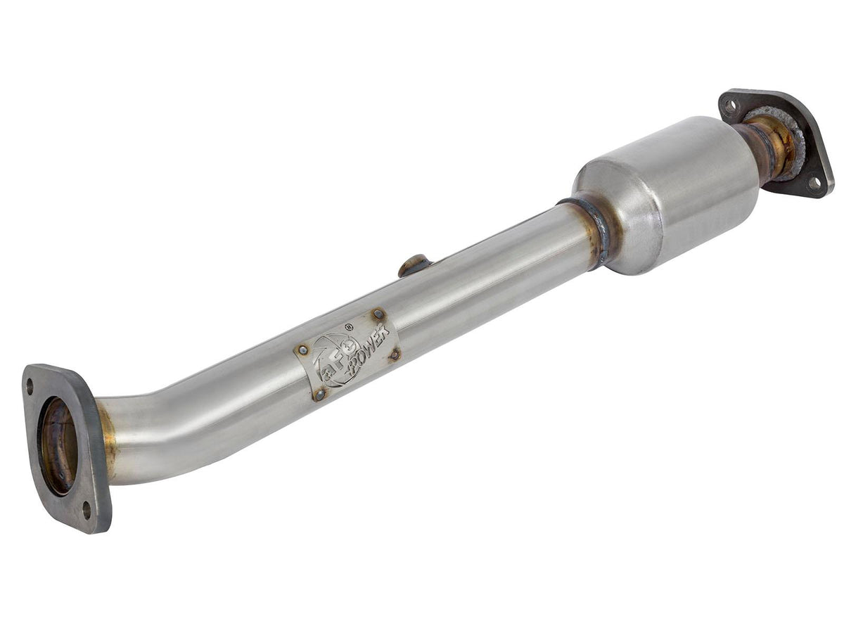 aFe POWER Direct Fit 409 Stainless Steel Catalytic Converter Left-Rear (2005-2016 Equator, Frontier, Pathfinder, Xterra) - 47-46103