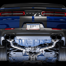 AWE 3015-43144 AWE Track Edition Exhaust - Resonated Midpipe (2015-2020 Dodge Challenger 6.4L / 6.2L SC)