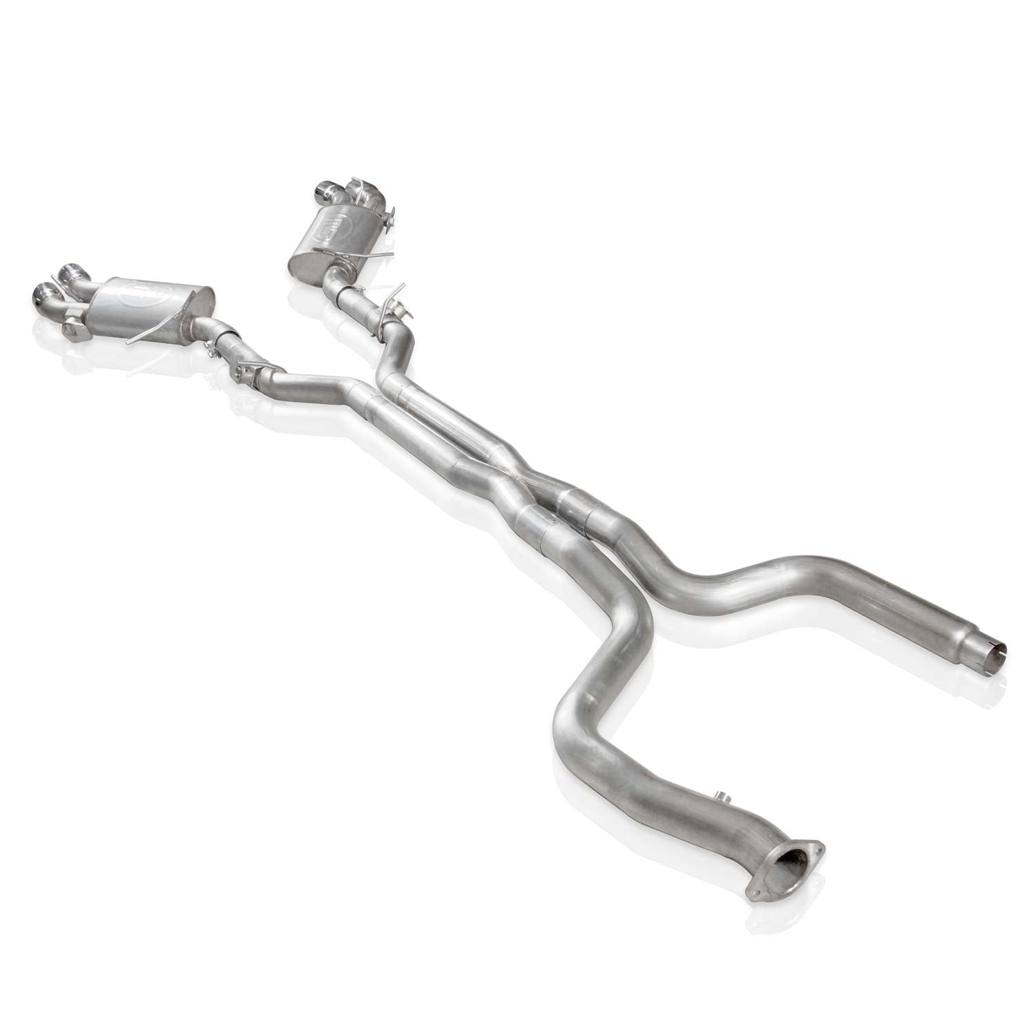 Stainless Works Redline Catback W/Afm Valve & Npp Valve With Quad 4" Tips - CA16AVCBR