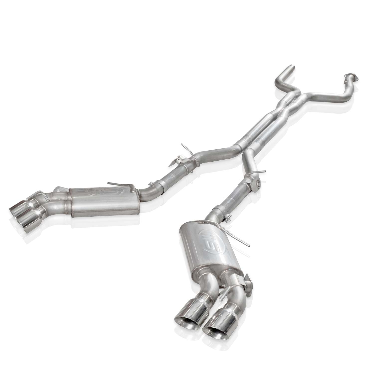 Stainless Works Legend Catback W/Afm Delete & Npp Valve With Quad 4" Tips - CA16RVCBL