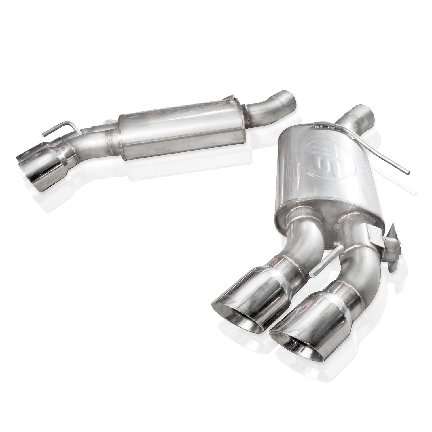 Stainless Works CA16RVMKSFCL Legend Series Axleback Factory Connect w/NPP Valve w/Quad 4" Tips (2016-2024 Camaro 6.2L / Factory Connect)