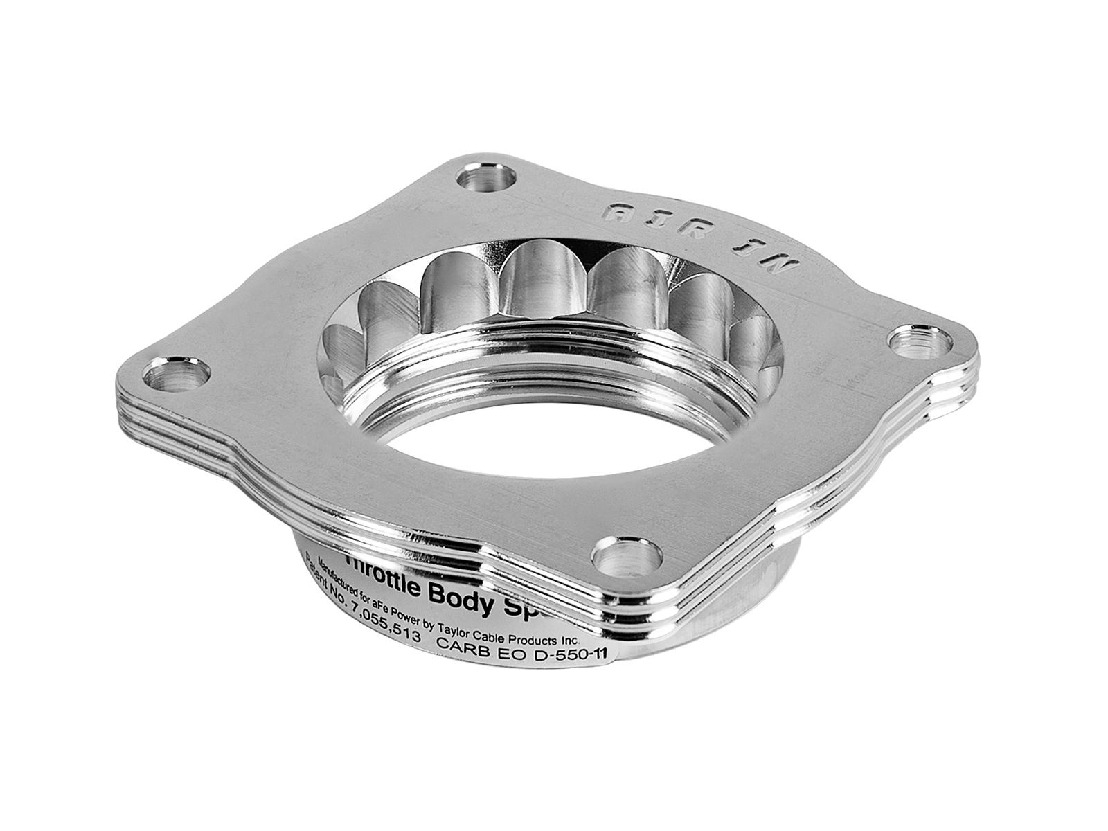 AFE Silver Bullet Throttle Body Spacer Kit (2001-2006 325Ci, 325i, 325xi) - 46-31008