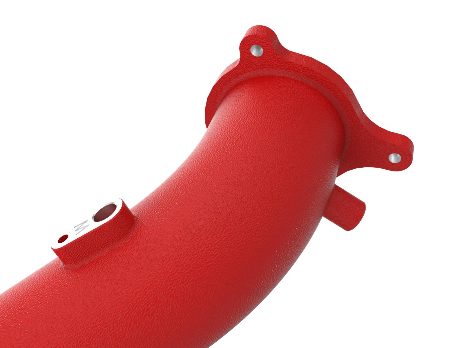 AFE BladeRunner 2-3/4 IN Aluminum Hot-Side Charge Pipe Red (2021-2021 GR Supra) - 46-20488-R