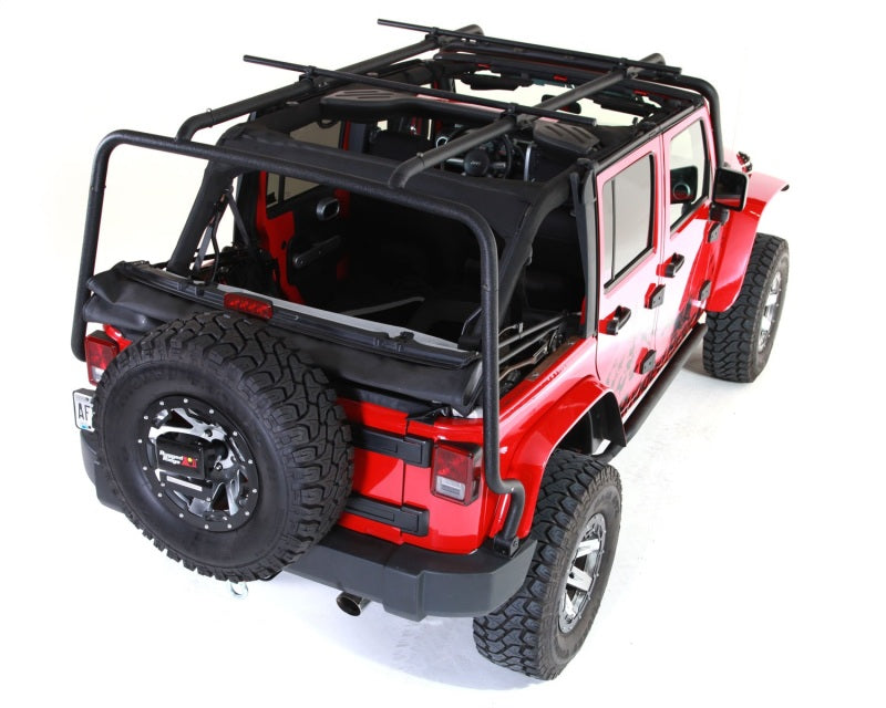 Rugged Ridge Sherpa Roof Rack; 07-18 Jeep Wrangler Jku 4 Door - 11703.02