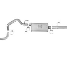 AFE Scorpion 2-1/2 IN Aluminized Steel Cat-Back Exhaust System w/ Black Tip (2007-2014 FJ Cruiser, FJ Cruiser) - 49-06039-B