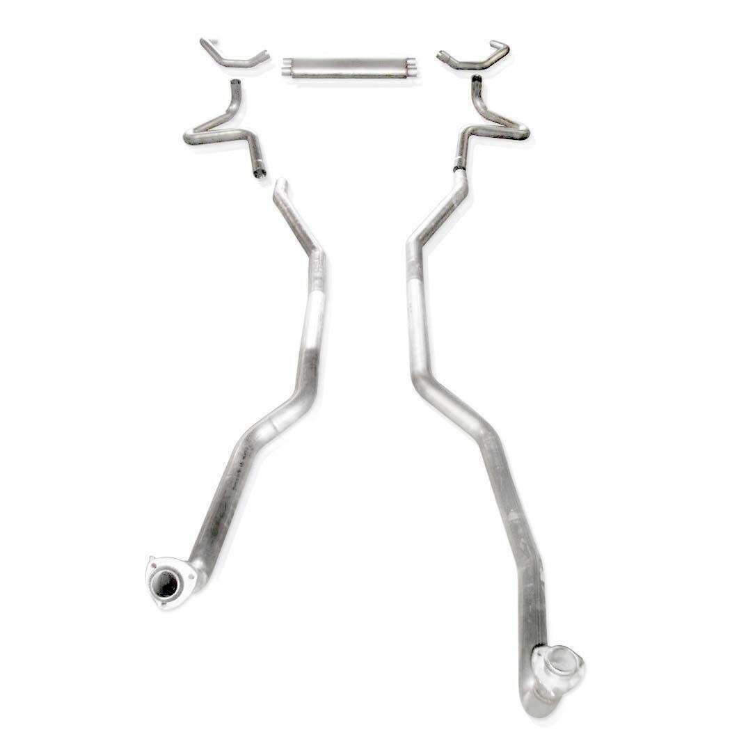 Stainless Works SBC Catback Transverse Muffler Fits Factory Manifolds (1967-1968 Camaro) - CA6713S