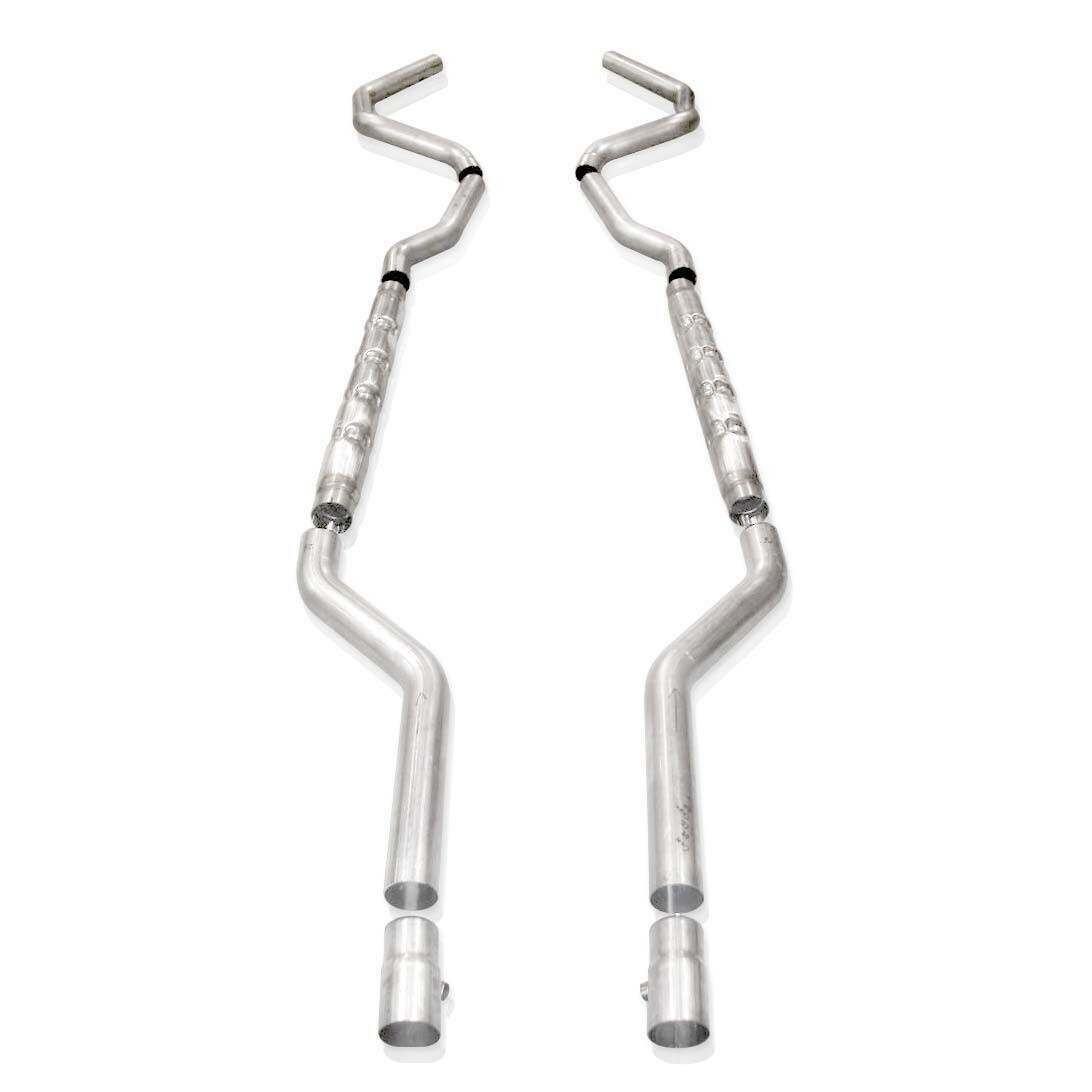 Stainless Works Catback Chambered Round Mufflers Performance Connect (1967-1969 Camaro) - CA679LSCH