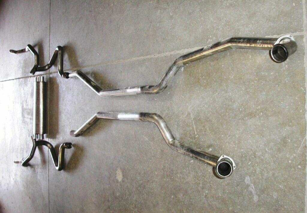 Stainless Works BBC Catback Transverse Muffler Fits Factory Manifolds (1969-1969 Camaro) - CA6914S