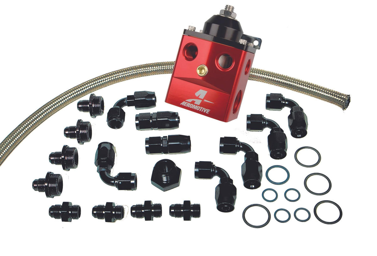 Aeromotive A4 Dual Carburetor Regulator Kit - 17121