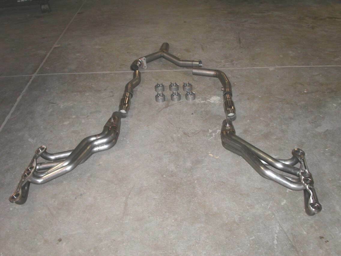 Stainless Works Headers 1-3/4" With Catted Leads W/Air Tubes Factory Connect (1994-1995 Camaro,1994-1995 Firebird) - CA9495C