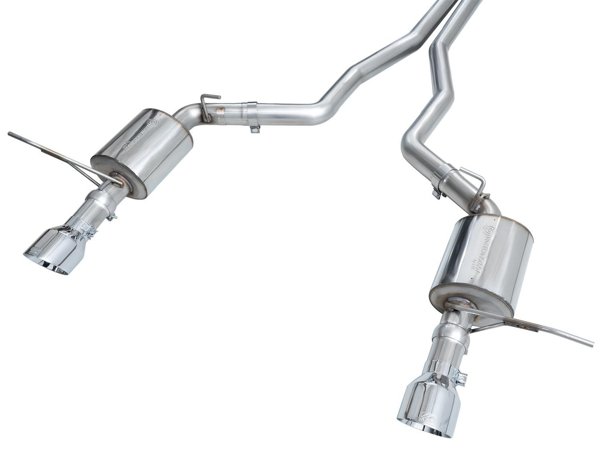 AWE Touring Edition Exhaust - Chrome Silver Tips (2011-2024 Dodge Durango 5.7L) - 3015-32575