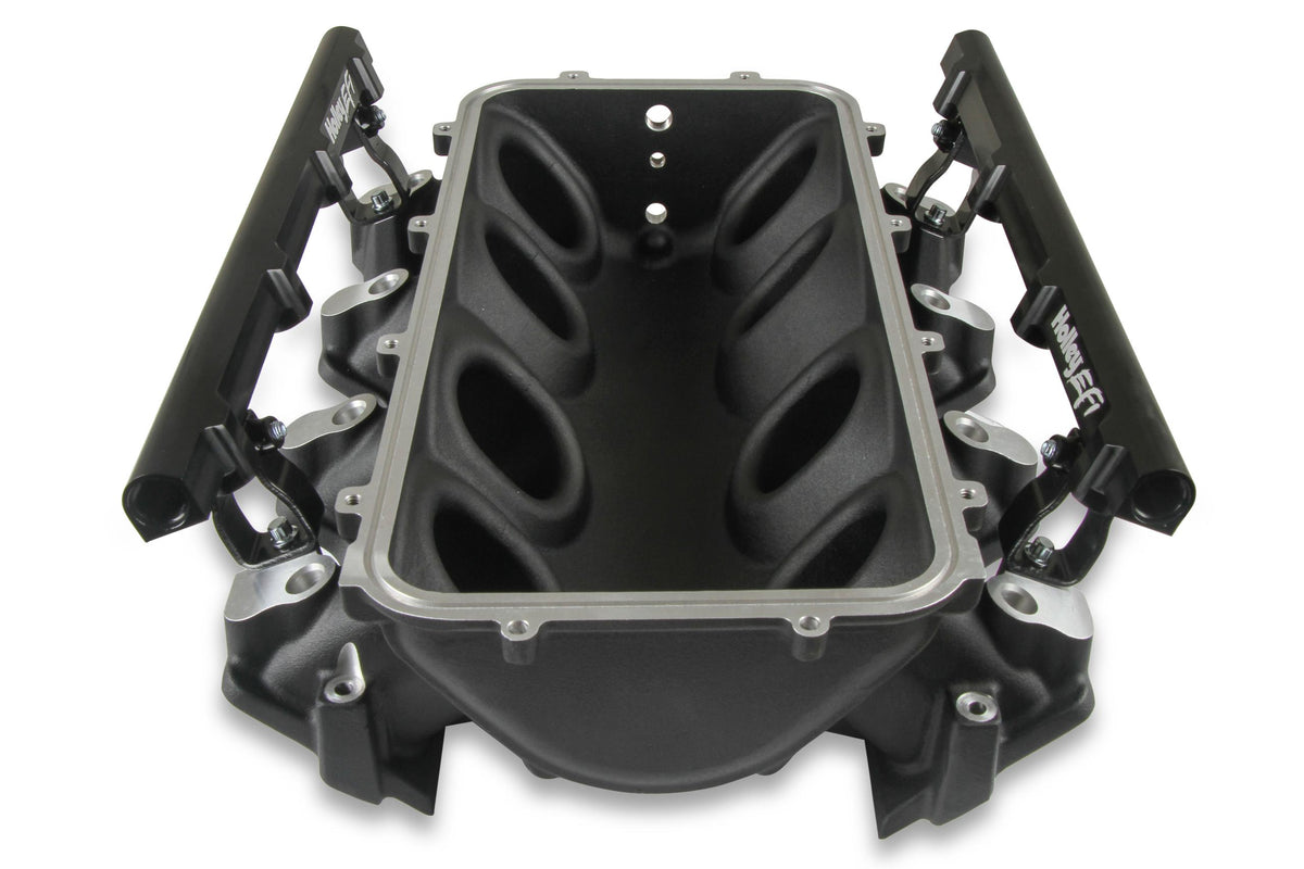 Holley EFI Lo-Ram Intake Manifold Base - 300-670BK