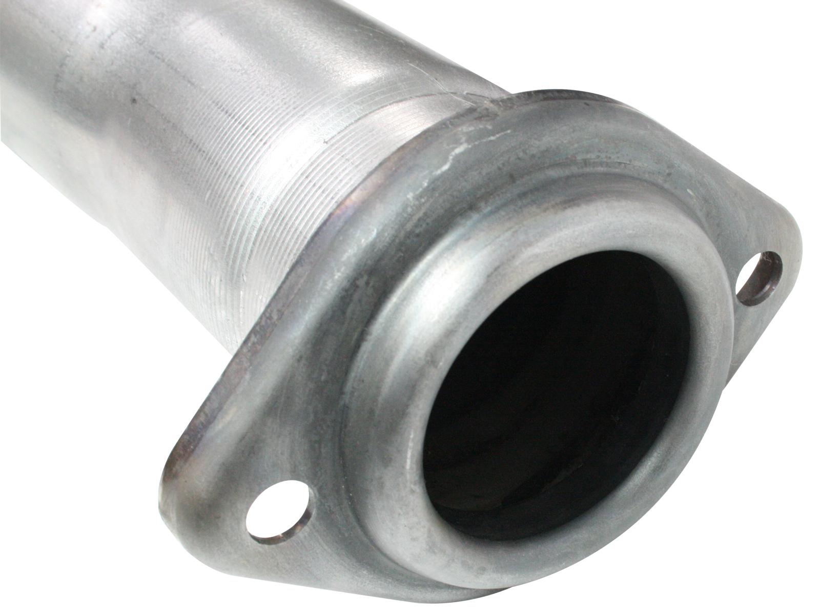 AFE ATLAS 4 IN Aluminized Steel Cat-Back Exhaust System w/ Muffler & Black Tip (2011-2014 F-150) - 49-03041-B