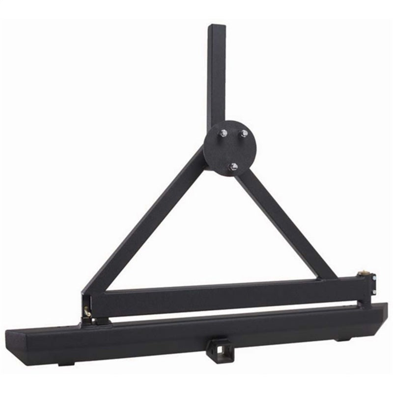 Rugged Ridge Rock Crawler Bumper Rear/Tire Carrier Hitch; 87-06 Jeep Wrangler - 11503.21