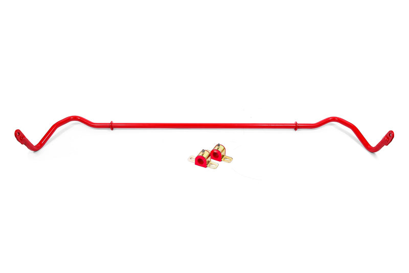BMR Fabrication Sway bar kit, rear, hollow 25mm, non-adjustable Red (2008-2023 Challenger) - SB115R