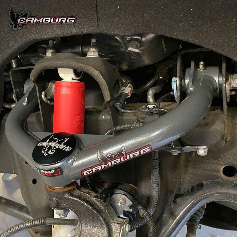 Camburg 1.25" Performance Uniball Upper Arms (W/ Covers) (2020-2024 Silverado 2500 HD, Silverado 3500 HD, Sierra 2500 HD, Sierra 3500 HD) - CAM-210081