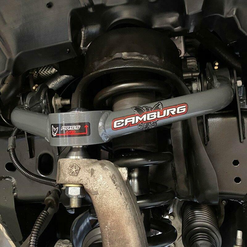 Camburg 1.25" Performance Uniball Upper Arms (W/ Covers) (2009-2021 1500, 1500 Classic, Ram 1500) - CAM-810001
