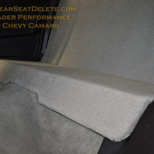 Shrader Performance Rear Seat Delete (2010-2015 Gen 5 Camaro) - RSDCAM5
