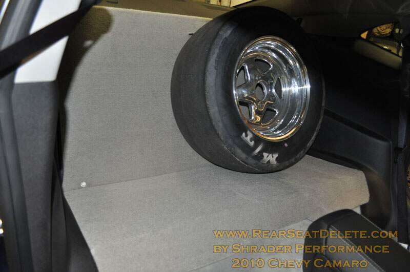 Shrader Performance Rear Seat Delete (2010-2015 Gen 5 Camaro) - RSDCAM5
