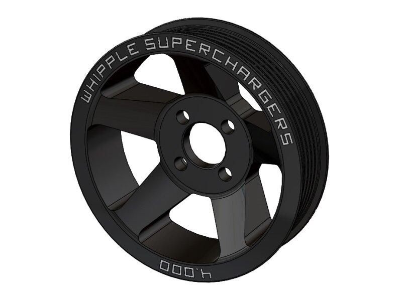 Whipple SCP-6-CAM 2010-2015 Camaro 6 Rib Supercharger Pulley