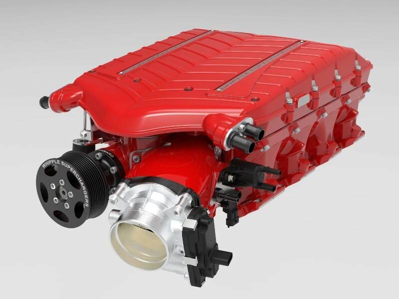 Whipple Superchargers Gen 6 3.0L Supercharger Kit - No Flash Tool (2016-2023 Camaro LT1) - WK-1010-30-NFT
