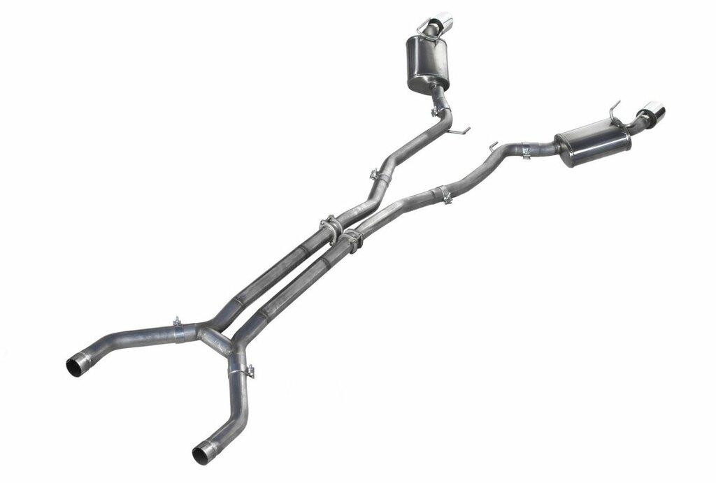 American Racing Headers CAV6-12212212FSWC 2012-2014 Camaro V6 Full System (with H-pipe) 2-1/2" x 2-1/2" with Cats