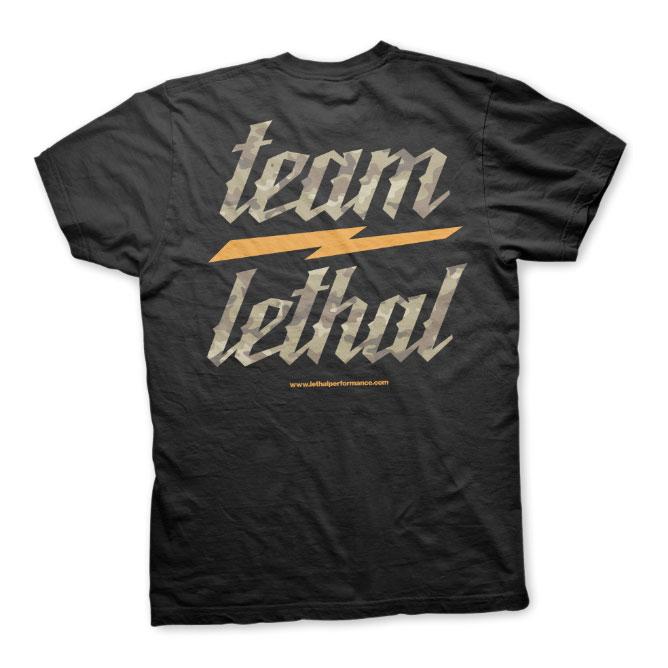 "Team Lethal" Camo T-shirt