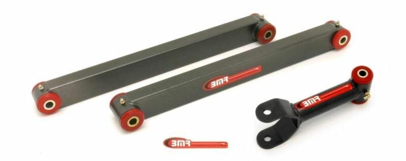 BMR 05-2010 Mustang Level 1 Rear Control Arm Package (Black Hammertone)