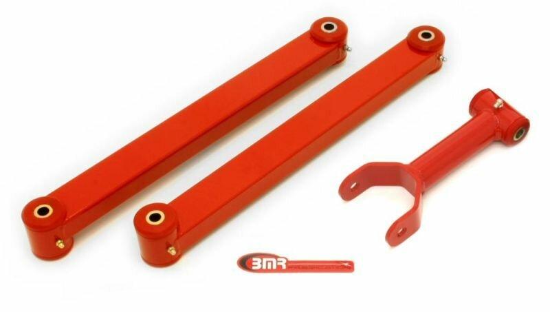 BMR 05-2010 Mustang Level 1 Rear Control Arm Package (Red)