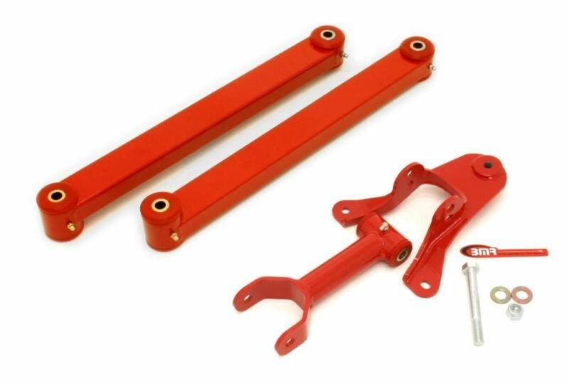 BMR 05-2010 Mustang Level 2 Rear Control Arm Package (Red)