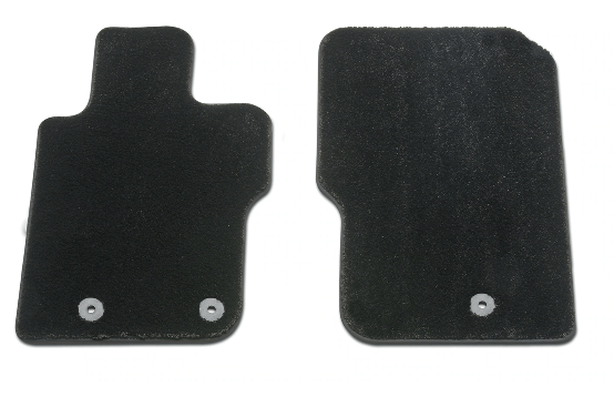 Ford Black Premium Carpet 2-Piece Set Floor Mats (2021-2025 Bronco) - N2DZ5413300BA