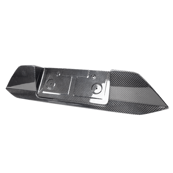 DX Carbon Carbon Fiber License Plate Surround (2024-2026 Mustang GT / Dark Horse)