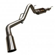 SPD Performance HX Series Single Exit 304SS Cat Back Exhaust Kit (2021-2025 F150 2.7L 3.5L Ecoboost & 5.0L) - CBF21SS