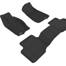 3D MAXpider 2005-2010 Jeep Grand Cherokee Kagu 1st & 2nd Row Floormats - Black