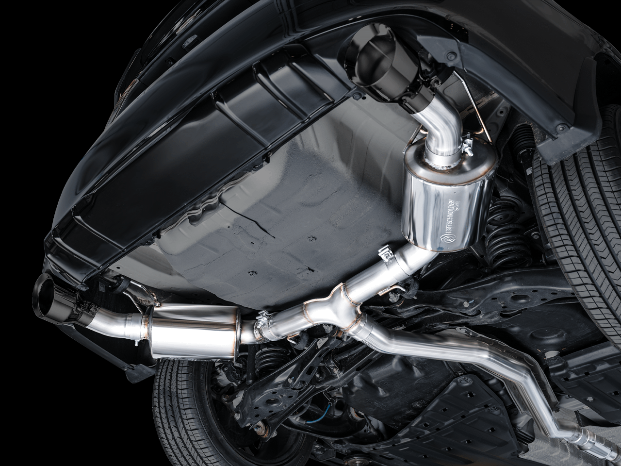 AWE Touring Edition for FE1 Civic Si/DE4 Acura Integra - Diamond Black - 3015-33331
