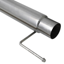 AFE Large Bore-HD 4 IN 409 Stainless Steel DPF-Back Exhaust System w/ Black Tip Ford F-150 2021 V6-3.0L (td) - 49-43143-B