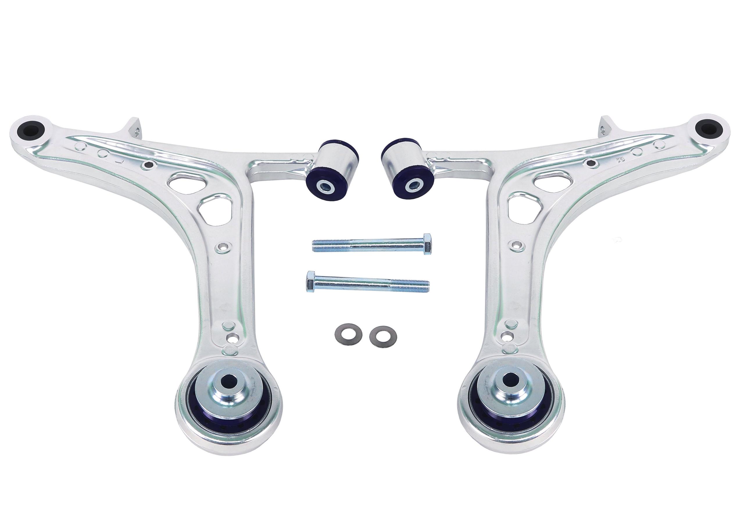 SuperPro Subaru 08-14 STI/11-14 WRX Alloy Front LCA Set (Std) (2008-2014 Impreza) - ALOY0014K