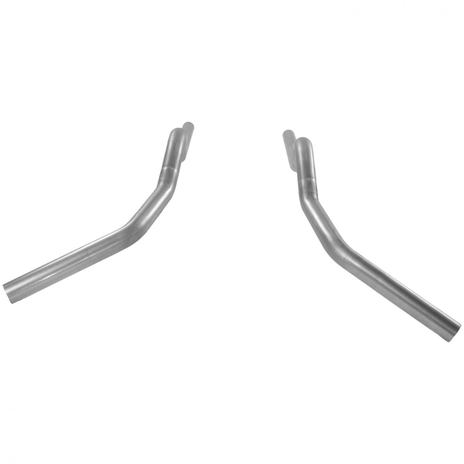 Flowmaster Prebent Tailpipes - 2.50 in. Side Exit - Pair