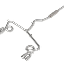 AFE Takeda 3 IN to 2-1/4 IN 304 Stainless Steel Cat-Back Exhaust w/ Polished Tip (2015-2021 WRX , WRX STI) - 49-36810-P