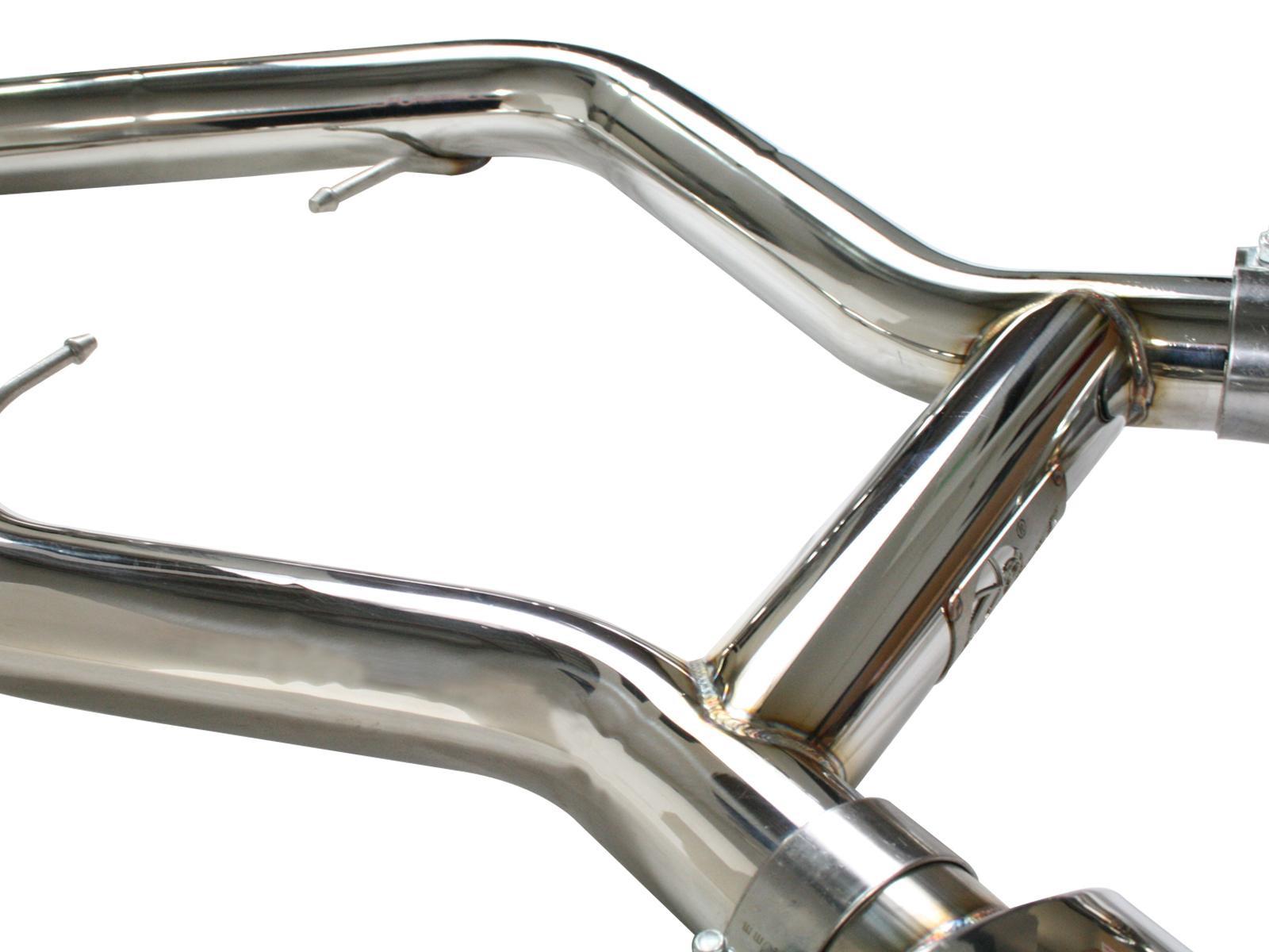 AFE MACH Force-Xp 2-3/4 IN 304 Stainless Steel Cat-Back Exhaust System (2007-2010 335i, 335xi) - 49-36301