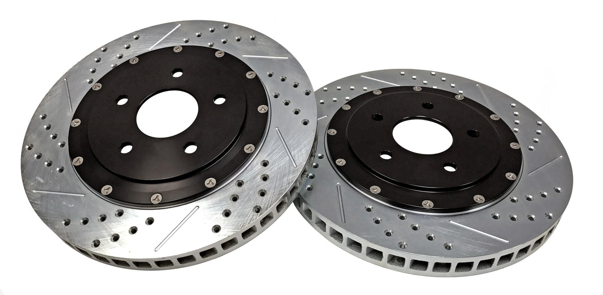 Baer C6 Eradispeed + 2-Piece Crossdrilled/Slotted (Front-Z51)