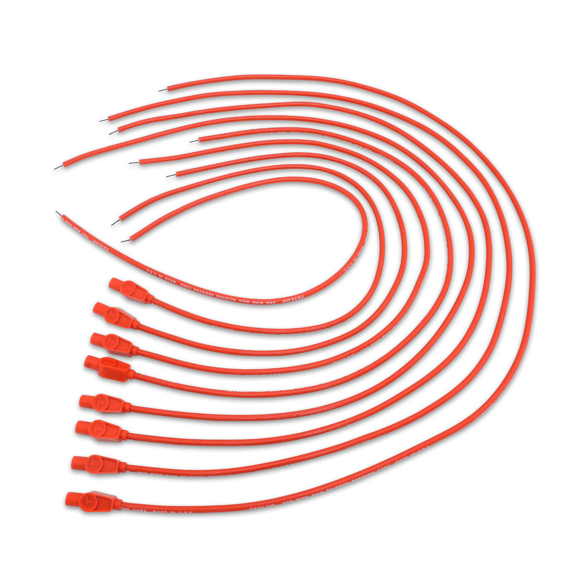 TAYLOR CABLE 8mm Pro Wire RC univ 8 cyl 180 red - 70255