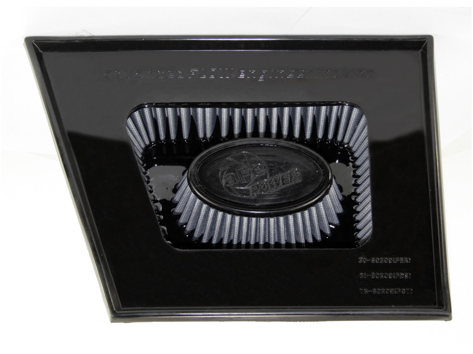 AFE Magnum FLOW Inverted Replacement Air Filter (IRF) w/ Pro DRY S Media (2011-2016 Silverado 2500 HD, Silverado 3500 HD, Sierra 2500 HD, Sierra 3500 HD) - 31-80209