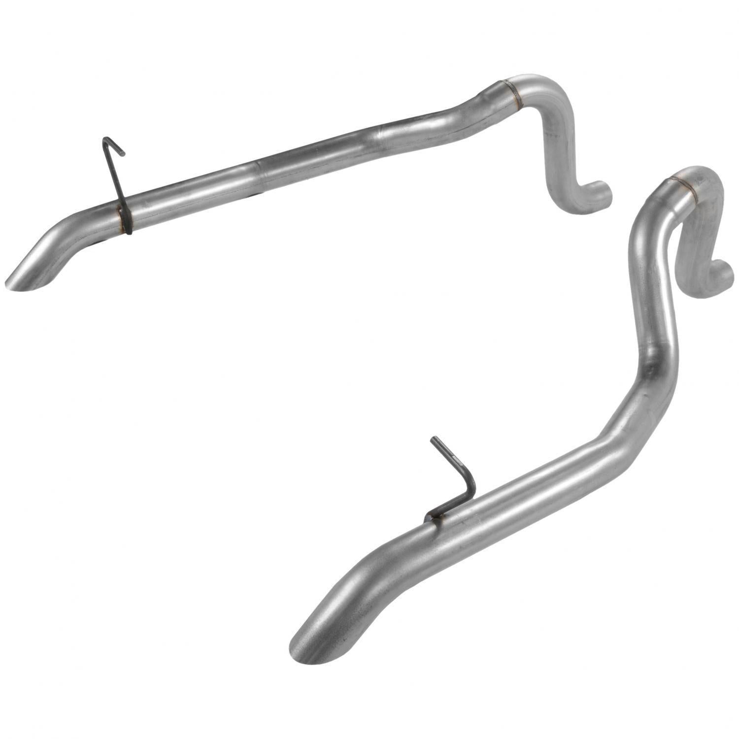 Flowmaster Prebent Tailpipes - 2.50 in. Rear Exit - Pair