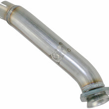 AFE Twisted Steel 2-1/2 IN Aluminized Steel Loop-Delete Downpipe - 48-06209
