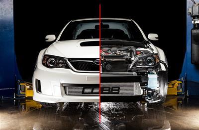 Cobb Subaru Front Mount Intercooler Core Silver STI / WRX 2011-2014 - 724502-SL
