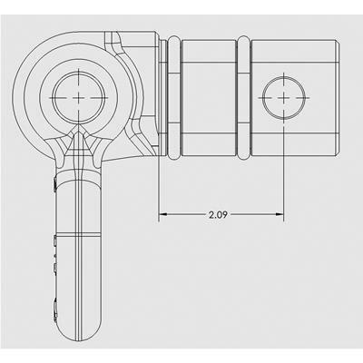 Cobb Tuning 2" Hitch Receiver D-Ring Shackle - 8F3675